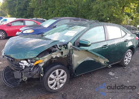 2016 Toyota Corolla L/Le/Le Pls/Prm/S/S Pls z USA, uszkodzony, nr VIN 2T1BURHEXGC590290